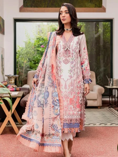 Jade Bliss Lawn Vol-III-20192-A Pakistani Digital Printed Lawn Collection