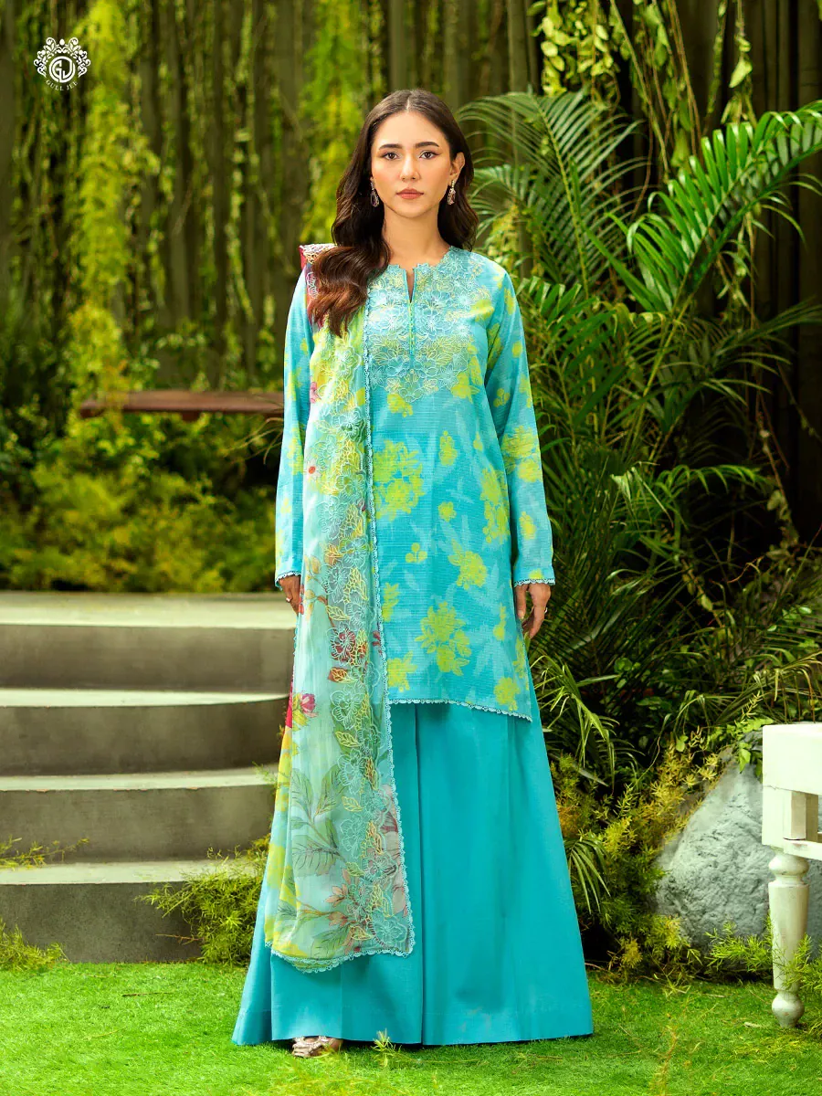 Gulljee Rang Pasand | 3 PC UN-STITCHED | GRP2516A12