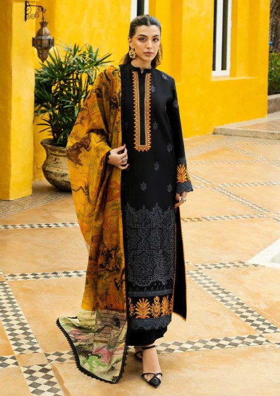 Lawn Zainab Chottani  Chikankari 25 Selah | SHELAI25289