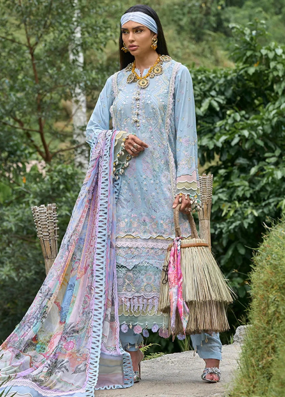 Zoha by Ansab Jahangir Embroidered Lawn Unstitched | SHELAI8609