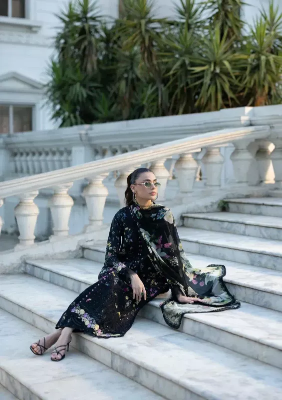 Elaf Premium Signature Unstitched Printed Lawn 2026 | SHELAI26082835