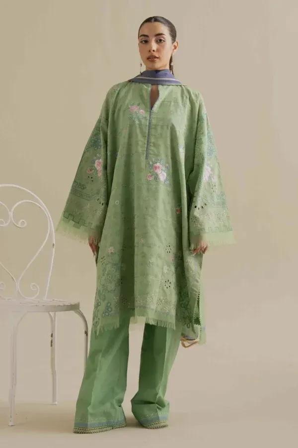 Coco by Zara Shahjahan Vol 2 Unstitched Lawn 2025 | SHELAI27513