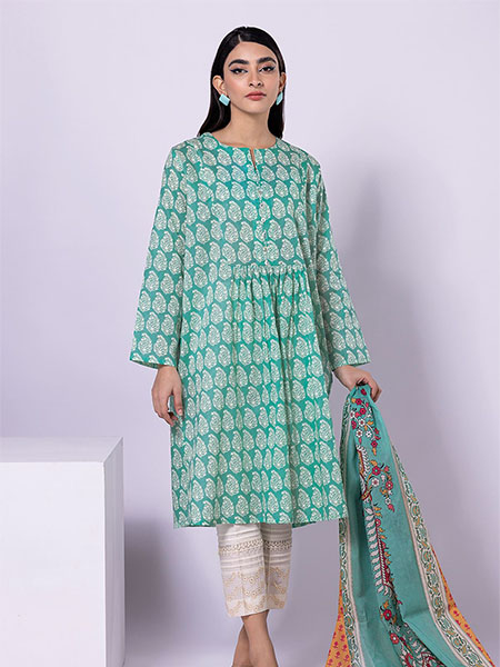khaadi LLA230406A 2 pieces suit printed lawn collection