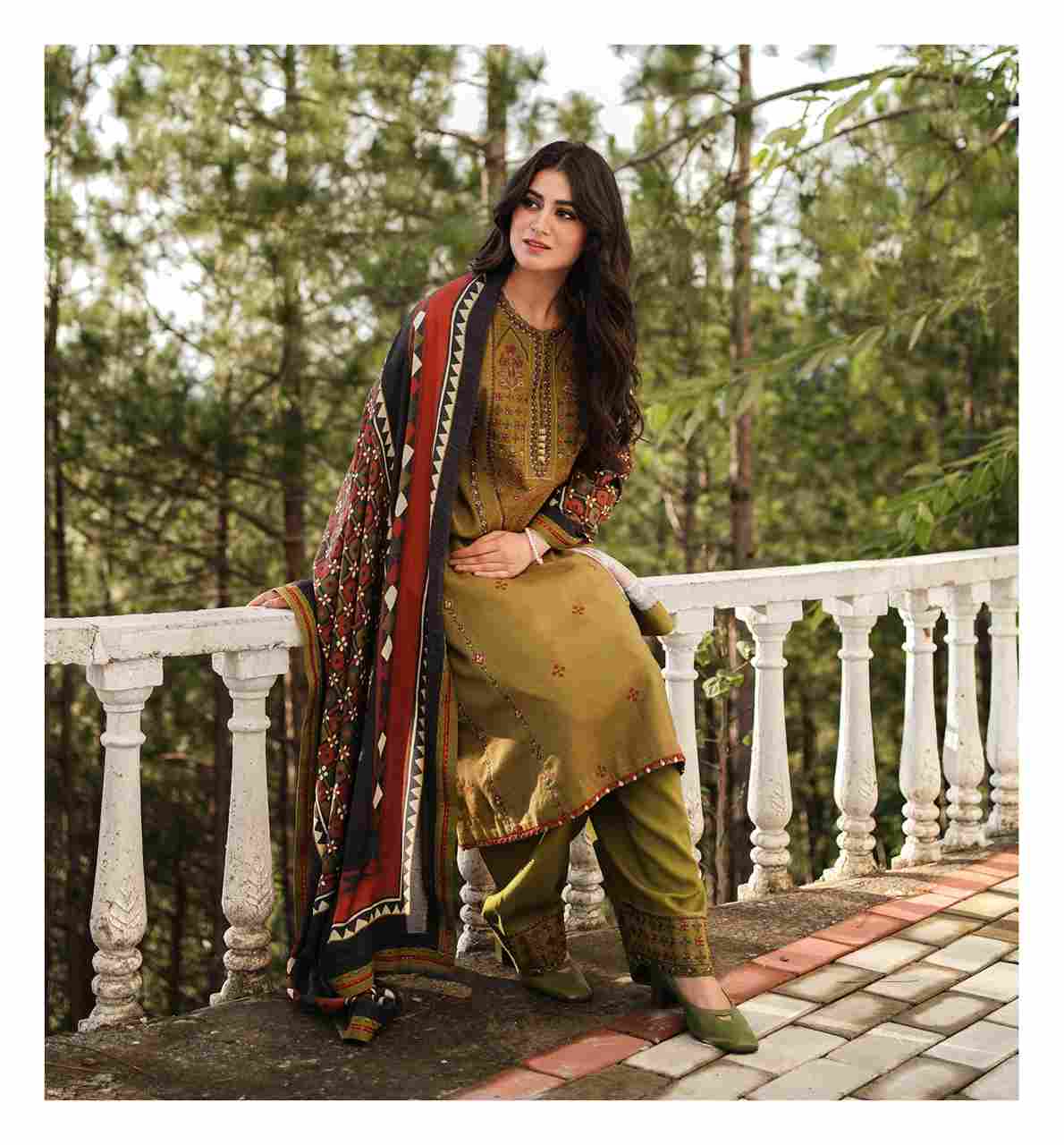 Printed Unstitched Winter Suits Collection 2022