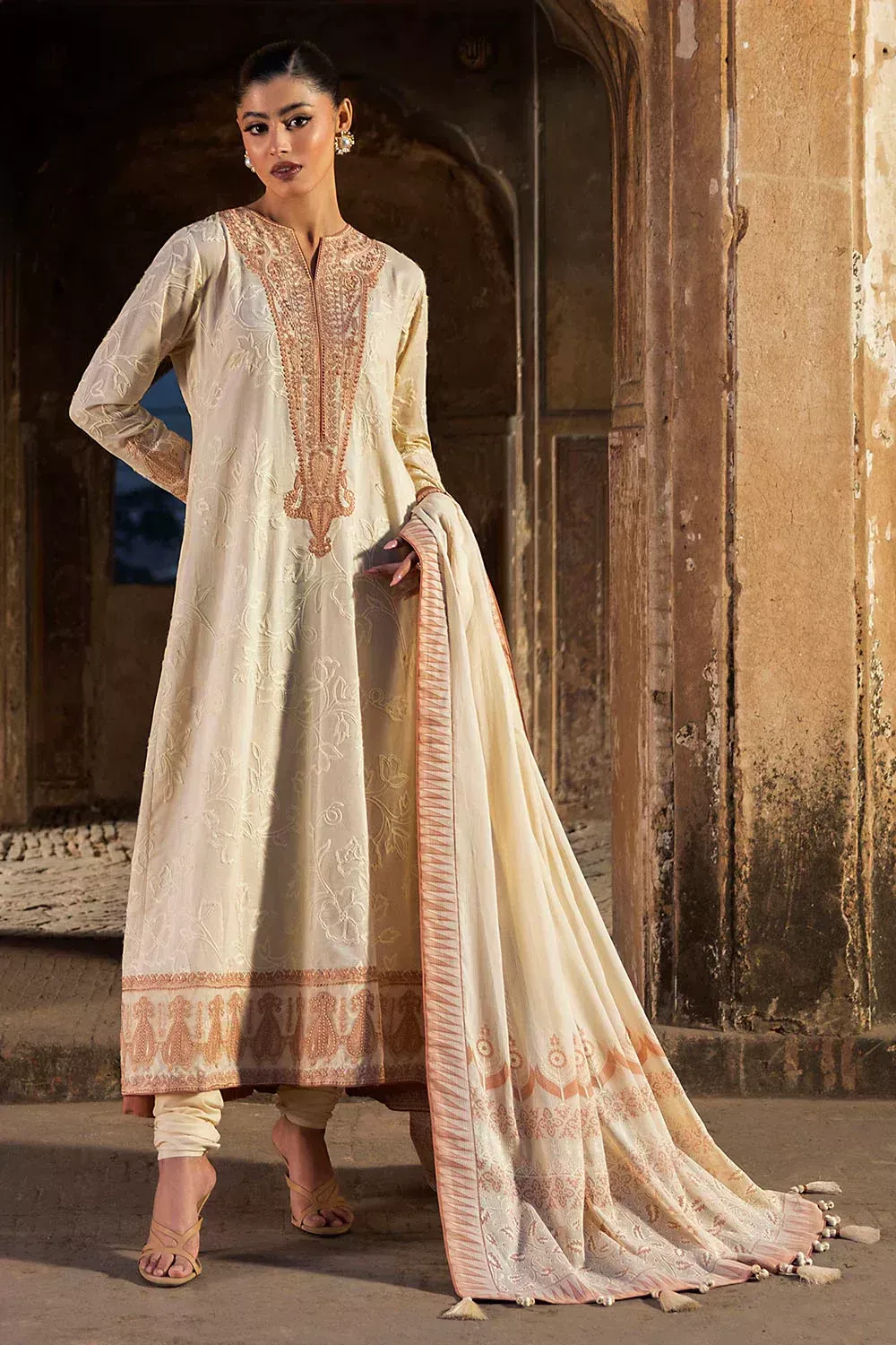 GulAhmed Mitti ki Khushboo by Lawn Collection 2026 | SHELAI26081566