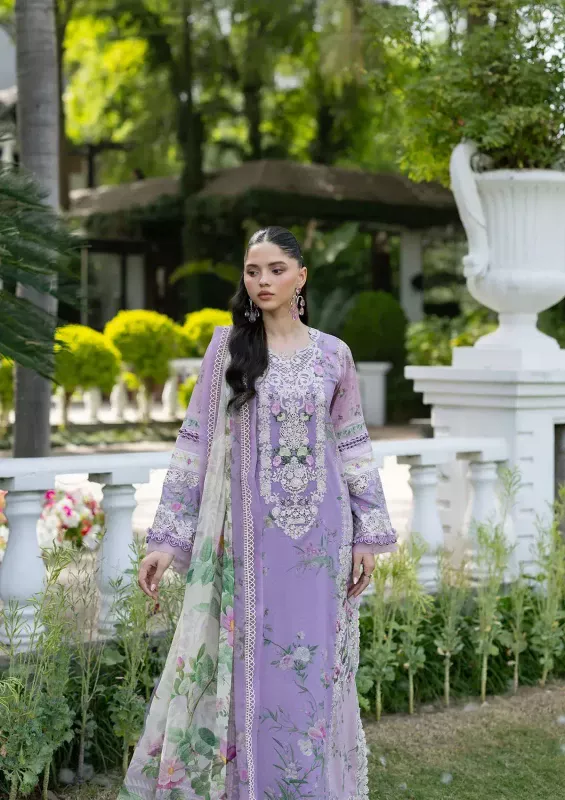 Elaf Premium Signature Unstitched Printed Lawn 2026 | SHELAI26082834