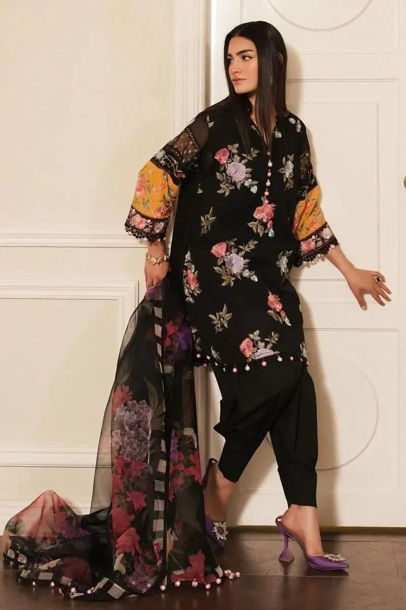 Sana safinaz muzlin spring vol-1 10A three-piece at Shelai