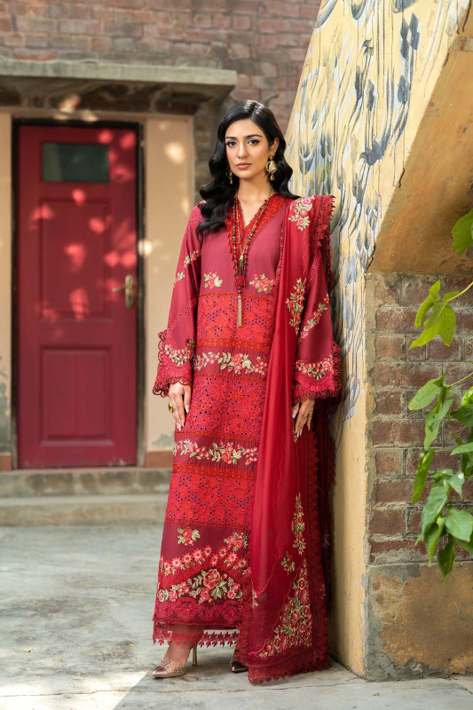 Maryam Hussain | Luxury Lawn 25 | Amal | SHELAI27436