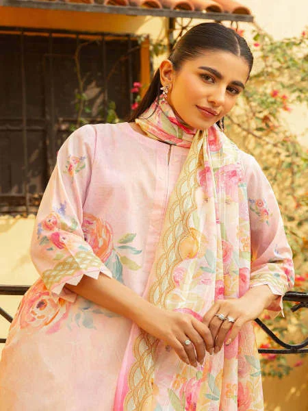 Nishat Summer Unstitched Printed Lawn 2Pc Suit - 42401109