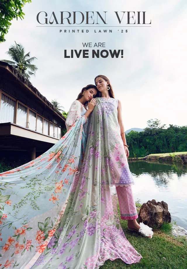 Garden Veil by Roheenaz Printed Lawn Unstitched Exclusive Collection 25