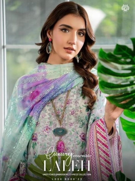 LALEH by GULLJEE UNSTITCHED EMBROIDERED 3-PIECE COLLECTION