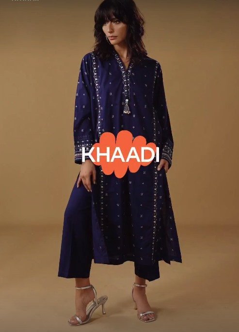 Khaadi X Motifz 2pcs and 3pcs Stitched Collection