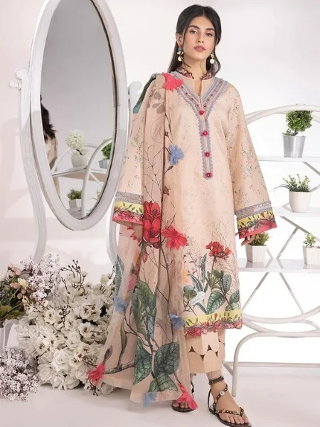 Rang Rasiya Blush Summer Breeze Lawn Collection 2023