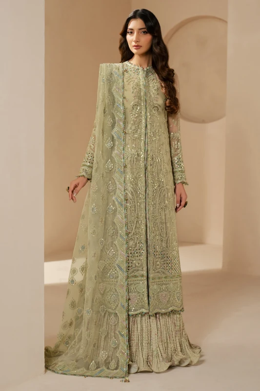 JAZMIN WEDDING FORMALS EMBROIDERED CHIFFON | WF'25-07