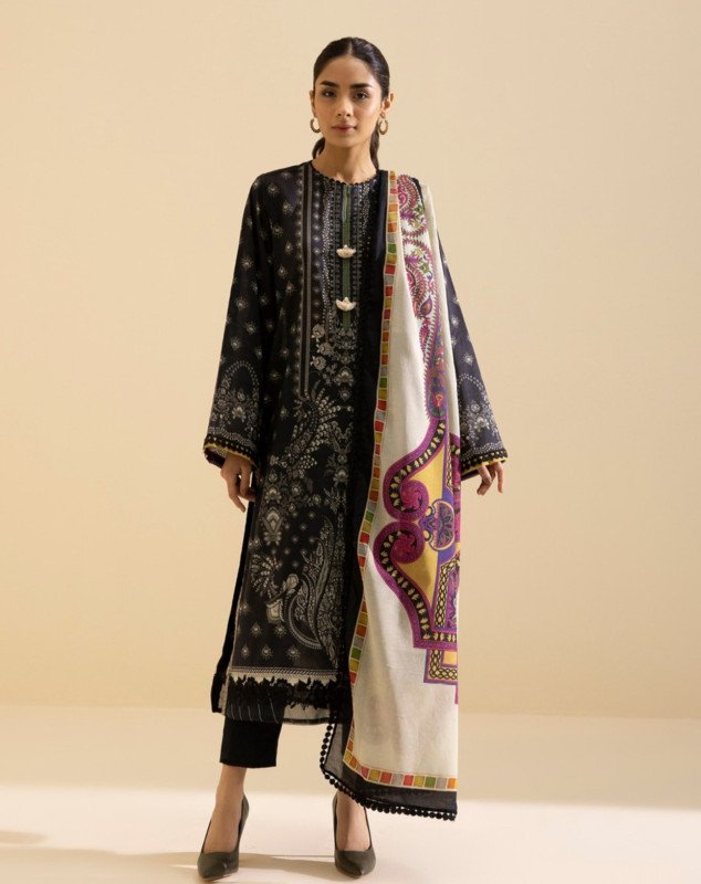 Sapphire | 3 Piece - Printed Lawn Suit | 22V235WS