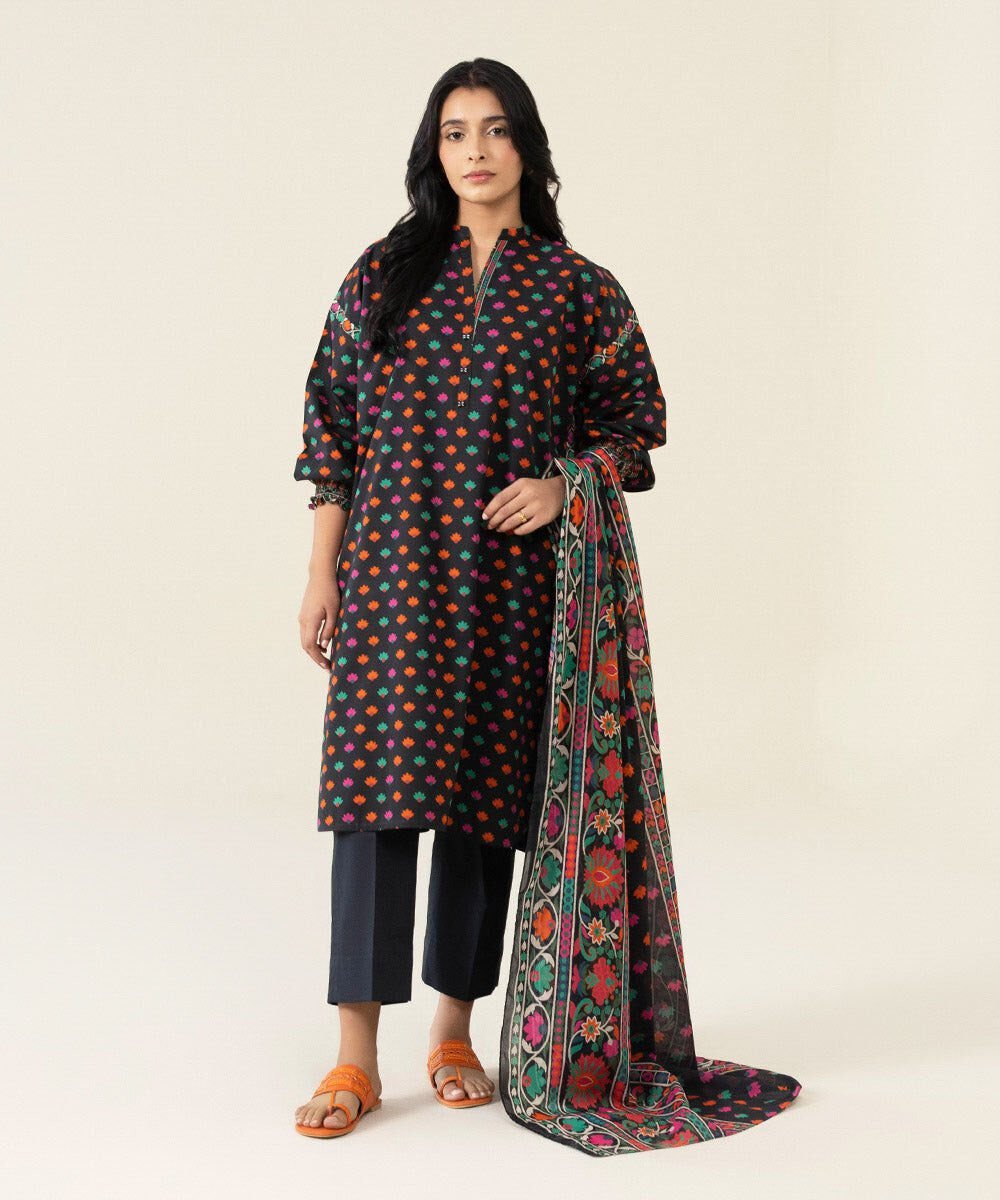 Sapphire | 3 Piece - Printed Lawn Suit | 23V41WS