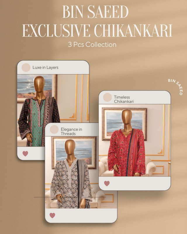 Bin Saeed Luxury Chicken Kary Collection