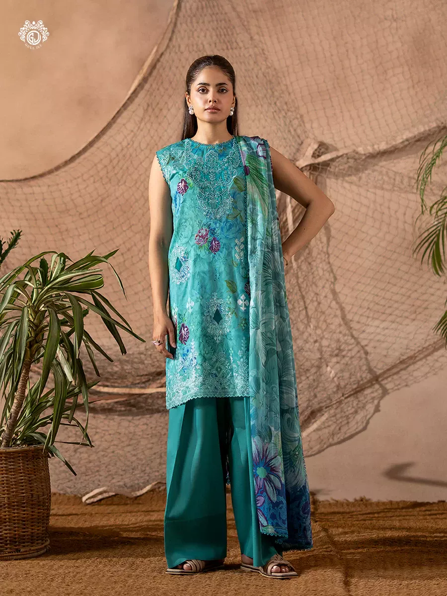 Mishal by Gulljee Unstitched | GMIS2513A10