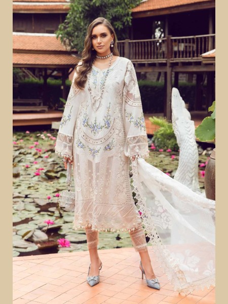 MARIA B 24-04 EID LAWN UNSTITCHED 3PCS