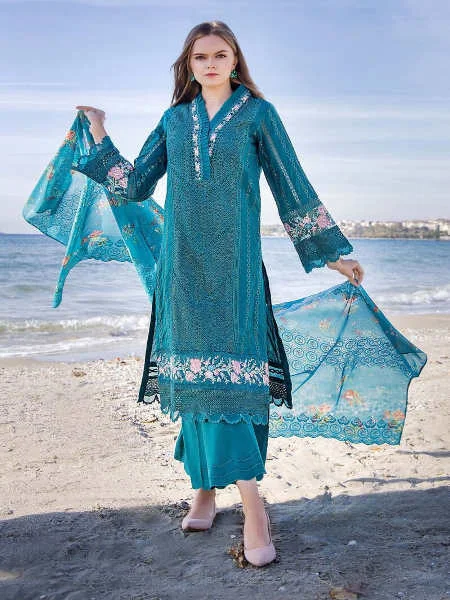 Adan's Libas Lawn by Hijab Sheikh  5733Lawn Collection2024