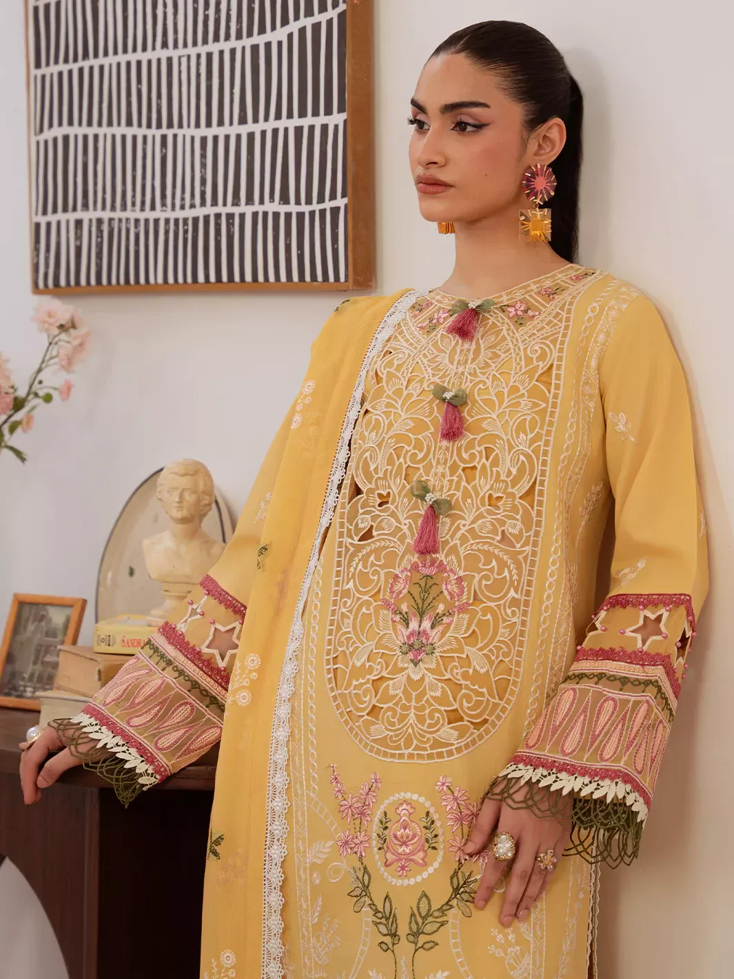 Shanaya By Mahnur Unstitched Lawn'26