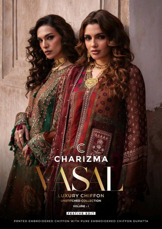 Charizma VASAL Luxury Chiffon Collection Vol 1 2026