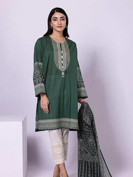 khaadi LLA230409A two pieces suit printed lawn collection