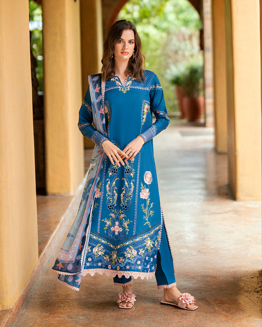 Roheenaz by Summer Reverie Unstitched Collection 25 | Isoria RUNSS250401A