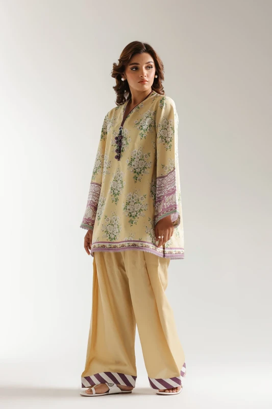 ETHNC Unstitched Lawn | 3 PIECE | E0670-202-112
