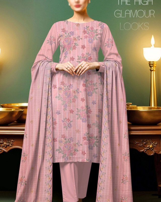 Khoobsurat Arzoo Unstitched 3piece | 8