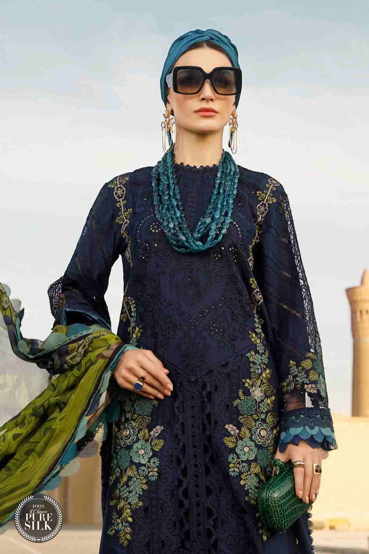 Maria B lawn collection volume-23 13B three piece at Shelai