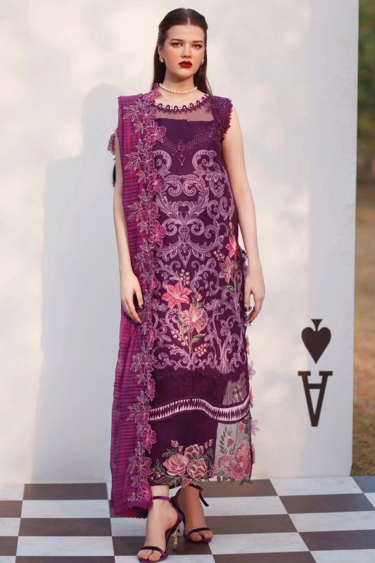 Parishay Unstitched Summer Lawn 2026 | SQ-07