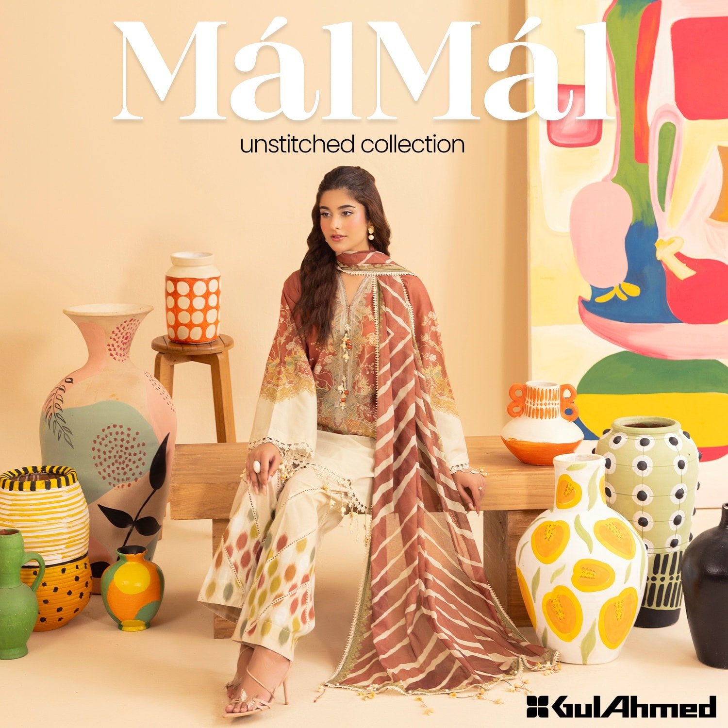 Gul Ahmed MalMal 25 Collection