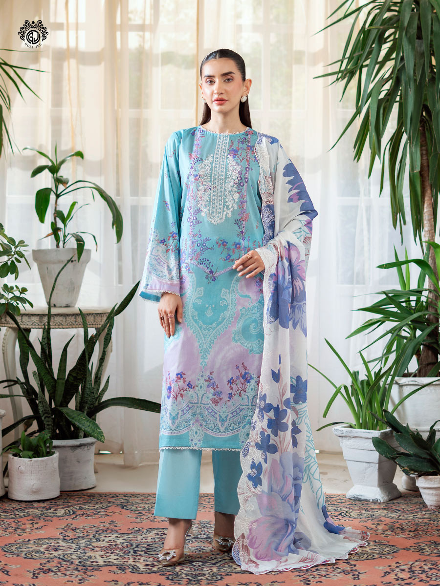 Mahajal by Gulljee Unstitched Lawn Collection 25 | GMHJ2510A2