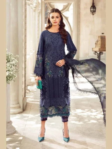 MARIA B 24-09 EID LAWN UNSTITCHED 3PCS