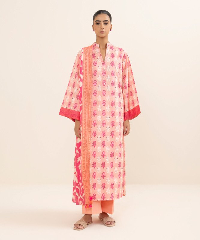 Sapphire | 3 Piece - Printed Lawn Suit |  03PDD25V622B