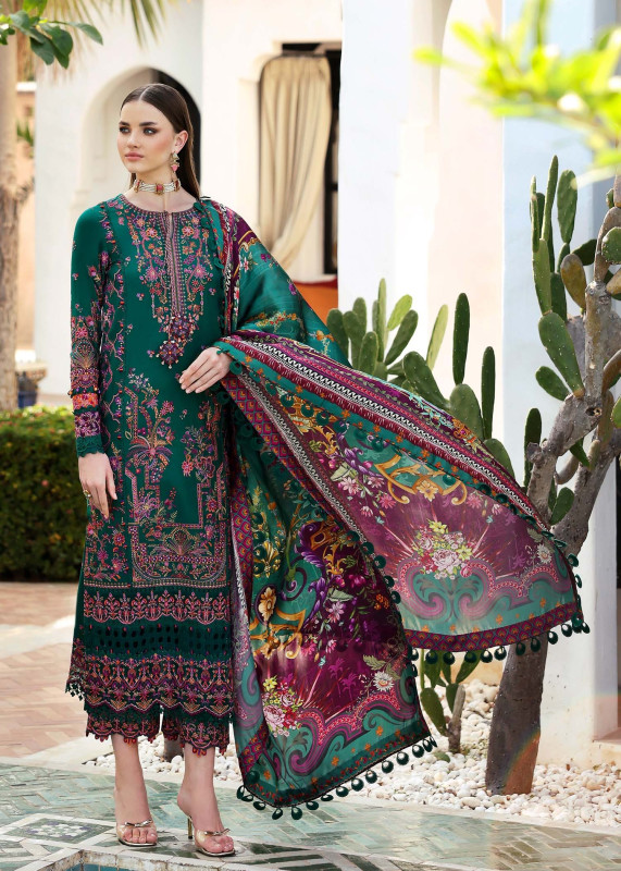 Kanwal Malik | Elysia Luxury Lawn 25 | Sierra | SHELAI25435