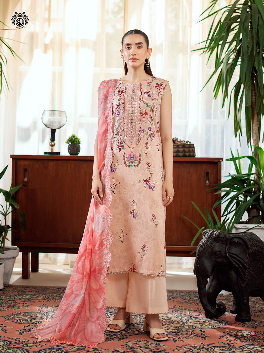 Mahajal by Gulljee Unstitched Lawn Collection 25 | GMHJ2510A8