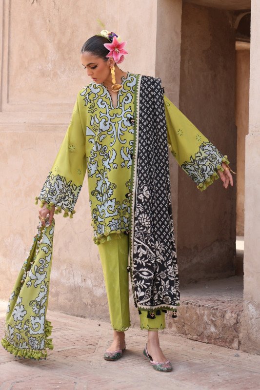 Elan Lawn 25 Unstitched Exclusive Collection | SOLENE