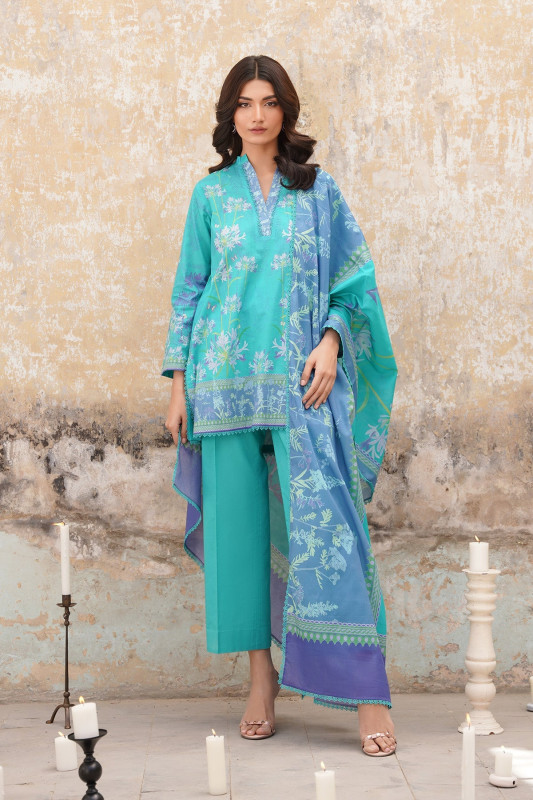 Sahar Selene Unstitched Lawn Exclusive Collection 25 | Lavender Skies