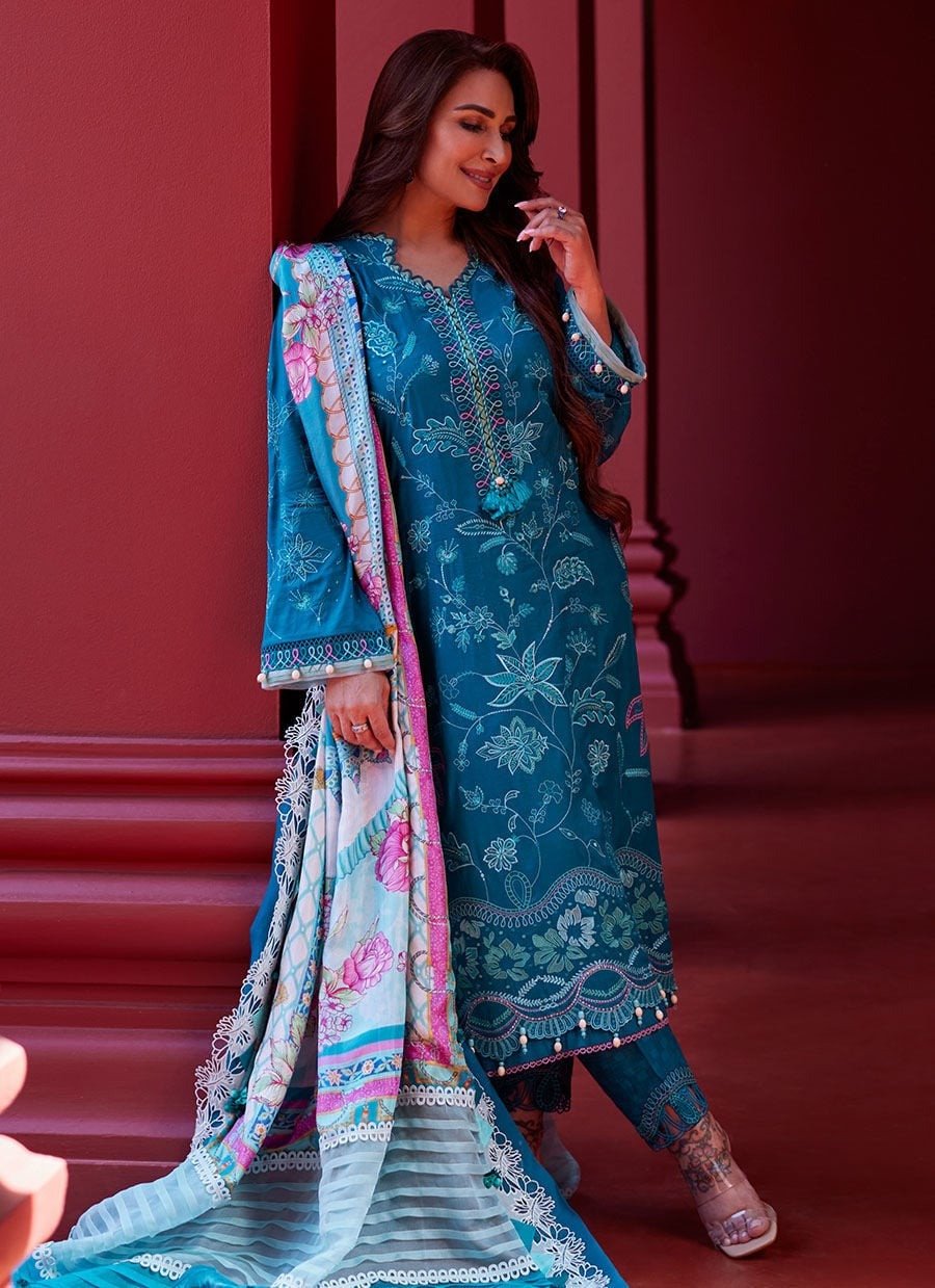 Farah Talib Aziz FTA 03 | Moanna Teal | SHELAI8409
