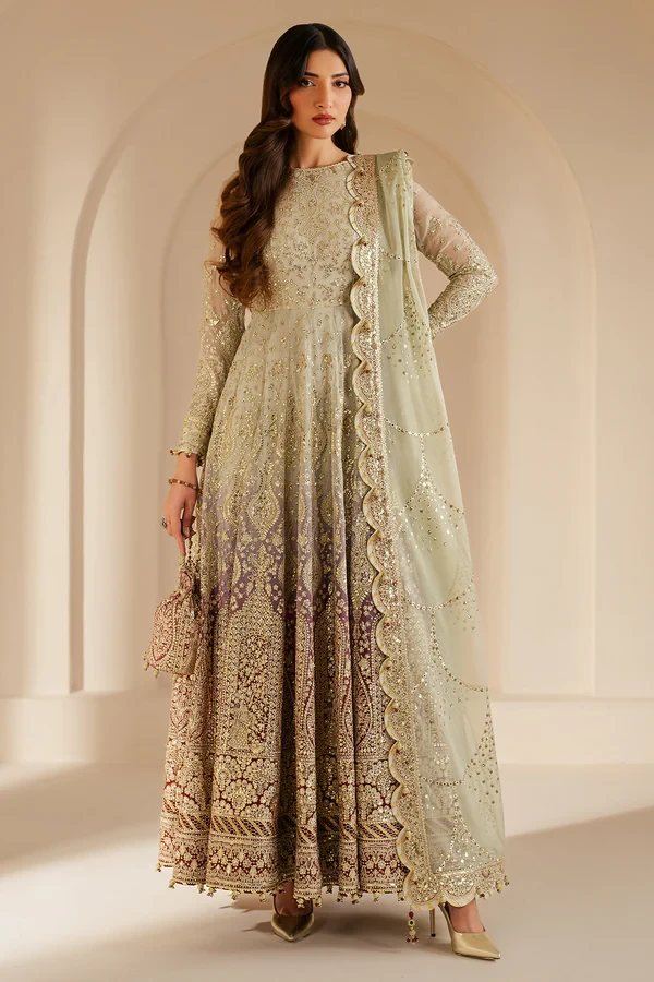 JAZMIN WEDDING FORMALS EMBROIDERED CHIFFON | WF'25-01