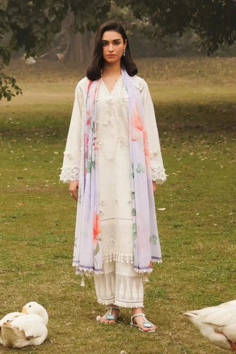 Sana safinaz muzlin spring vol-1 17A three-piece at Shelai