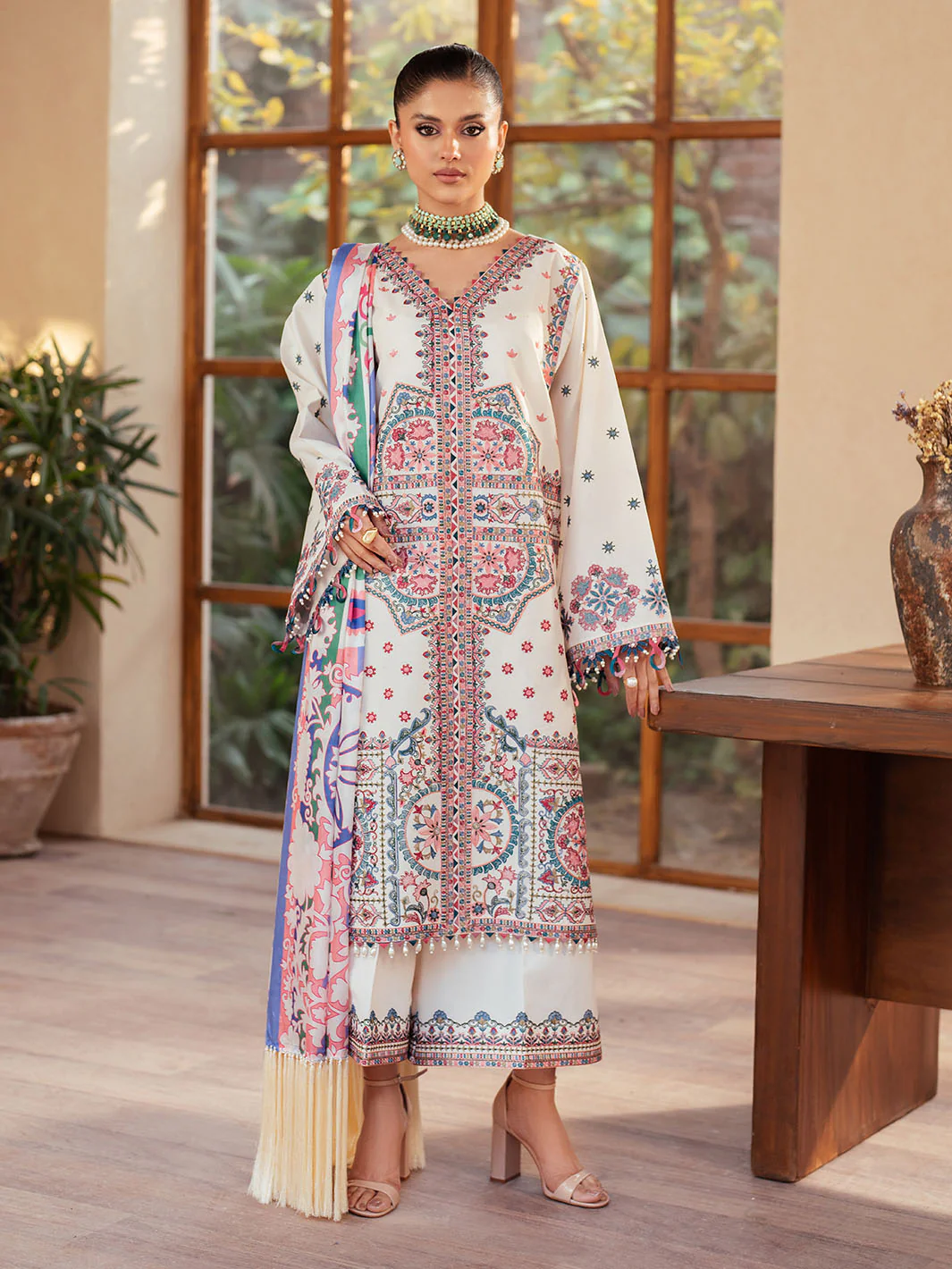 BINILYAS Mehroze 3 PC LAWN | 92 - A