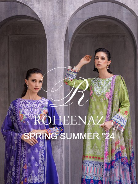 ROHEENAZ SPRING SUMMER ''24 UNSTITCHED COLLECTION