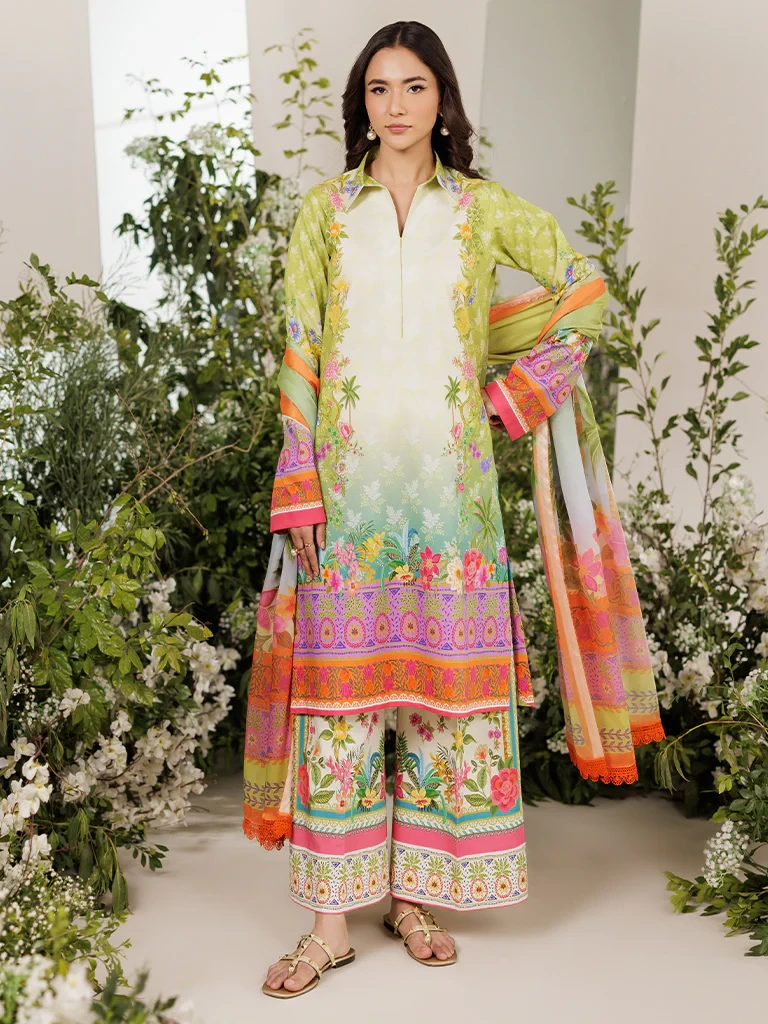 Amal Summer Prints Exclusive 3pcs by Rajbari in Bangladesh D-07