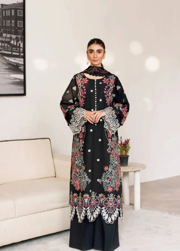 Magnolia Garden Manara Embroidered Lawn Unstitched Collection | SHELAI27814