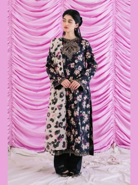 AYZEL AZL-24-V3-07 SENA UNSTITCHED LAWN 3PCS COLLECTION 2024