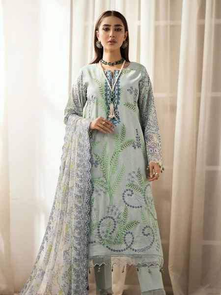 Alzohaib By Sunshine SBE-23-11 Bloom Embroidered Cutwork Edition 2023