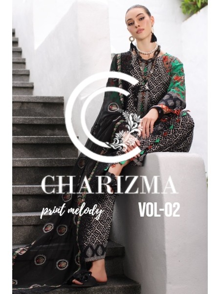 PRINTS MELODY VOL-02 BY CHARIZMA ''24